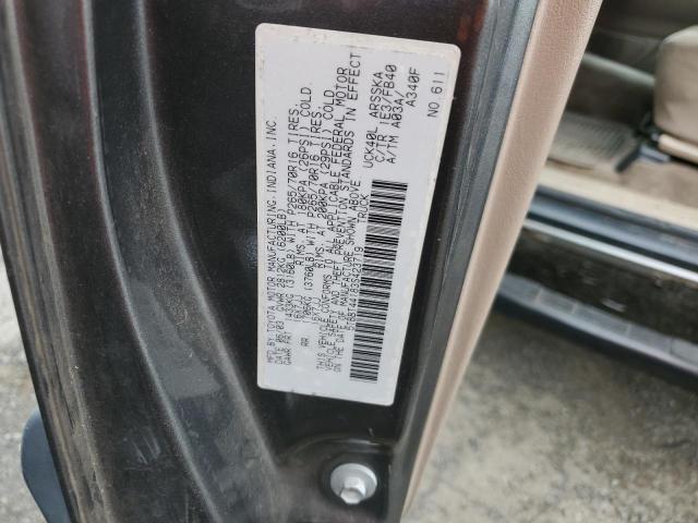 5TBBT44183S423719 - 2003 TOYOTA TUNDRA ACCESS CAB SR5 GRAY photo 12