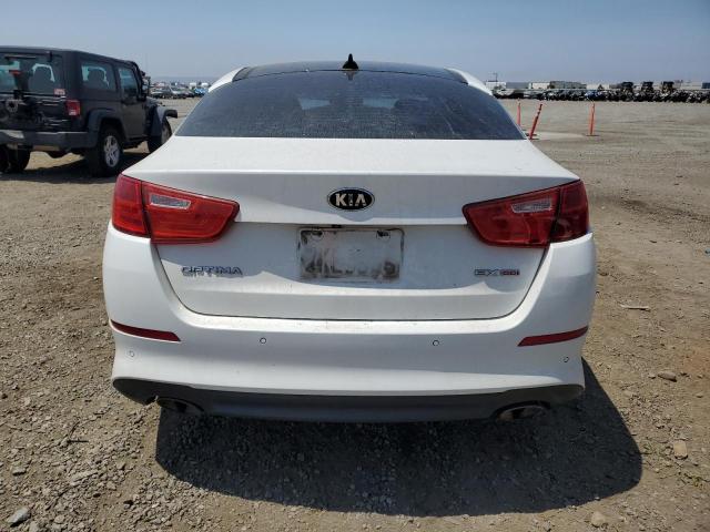 5XXGN4A77FG425726 - 2015 KIA OPTIMA EX WHITE photo 6