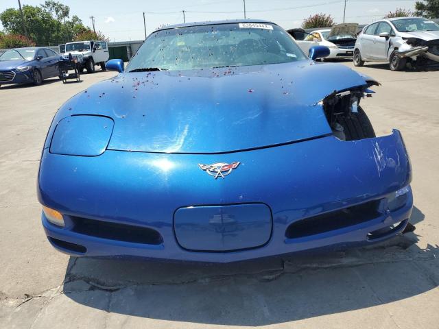 1G1YY22G535101651 - 2003 CHEVROLET CORVETTE BLUE photo 5