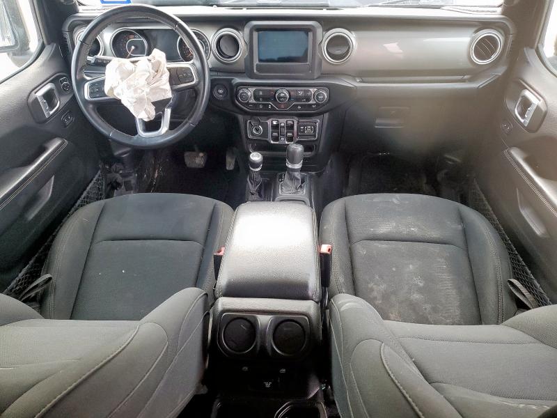 1C4HJXEN7MW536136 - 2021 JEEP WRANGLER UNLIMITED SAHARA BLACK photo 8