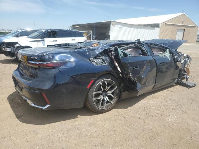 WBY53EJ01RCP73482 - 2024 BMW I7 XDRIVE60 BLUE photo 3