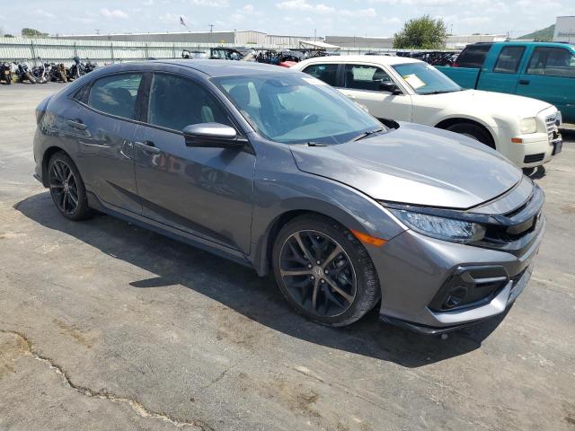 SHHFK7H95MU200653 - 2021 HONDA CIVIC SPORT TOURING CHARCOAL photo 4