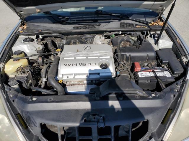 JTHBA30G945000137 - 2004 LEXUS ES 330 银色 照片 11