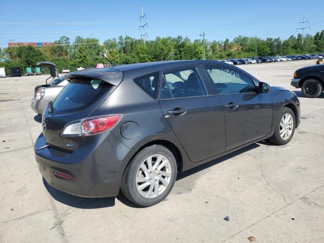 JM1BL1L86C1642891 - 2012 MAZDA 3 I GRAY photo 3