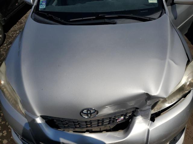 2T1LE40E69C003750 - 2009 TOYOTA COROLLA MA S SILVER photo 11