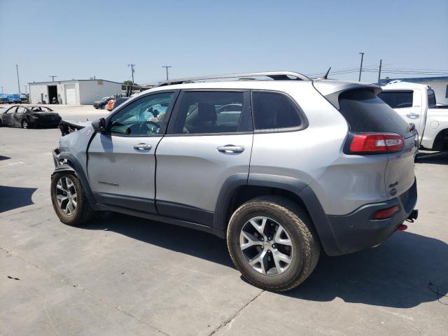 1C4PJMBS5EW185751 - 2014 JEEP CHEROKEE TRAILHAWK SILVER photo 2