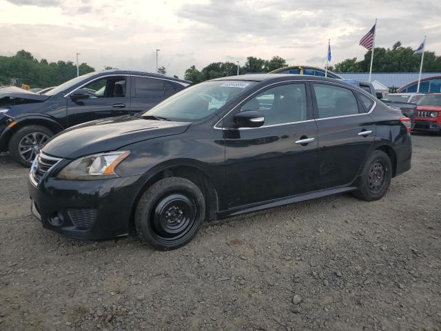 3N1AB7AP5FY331449 - 2015 NISSAN SENTRA S BLACK photo 1