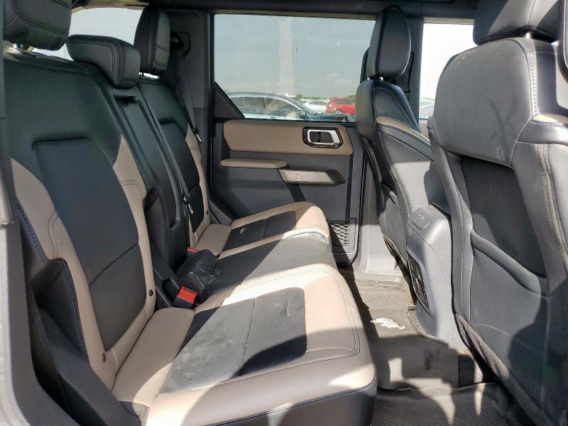 1FMEE5DP6PLB66877 - 2023 FORD BRONCO BASE GRAY photo 10