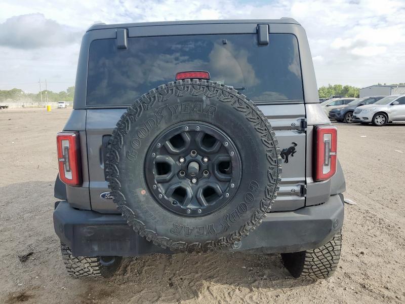 1FMEE5DP6PLB66877 - 2023 FORD BRONCO BASE GRAY photo 6