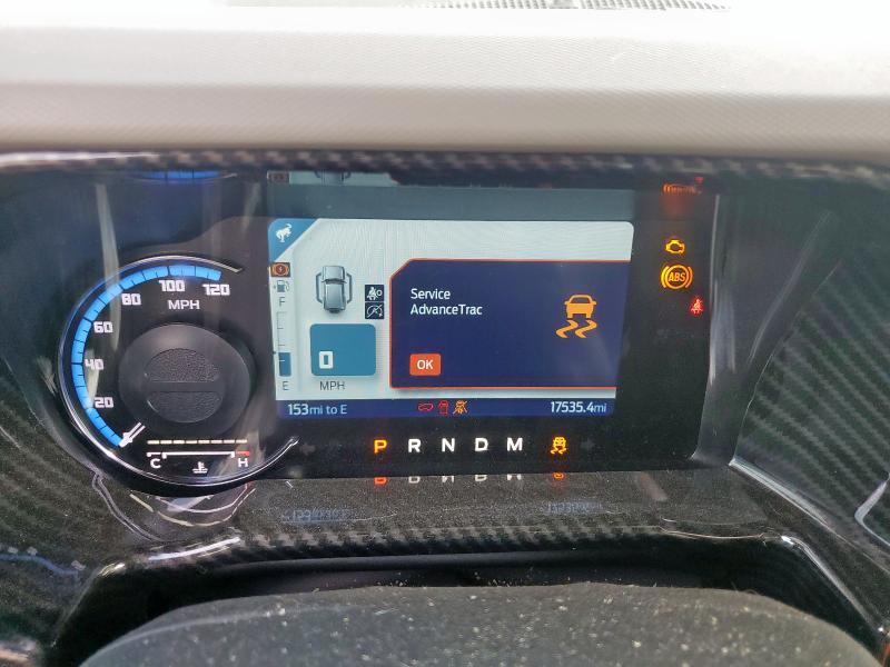 1FMEE5DP6PLB66877 - 2023 FORD BRONCO BASE GRAY photo 9