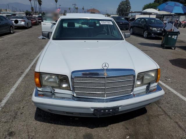 WDBCA39E8MA605375 - 1991 MERCEDES-BENZ 560 SEL WHITE photo 5