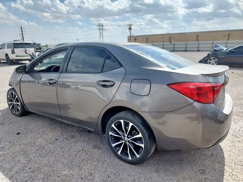 2T1BURHE0JC016692 - 2018 TOYOTA COROLLA L Qəhvəyi foto 2