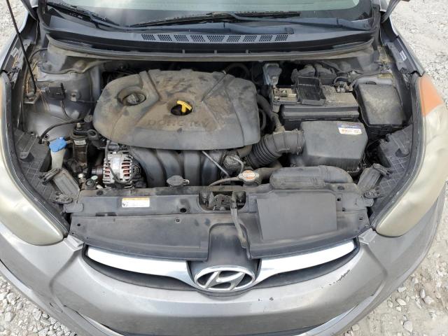 KMHDH4AE3BU094829 - 2011 HYUNDAI ELANTRA GLS GRAY photo 11