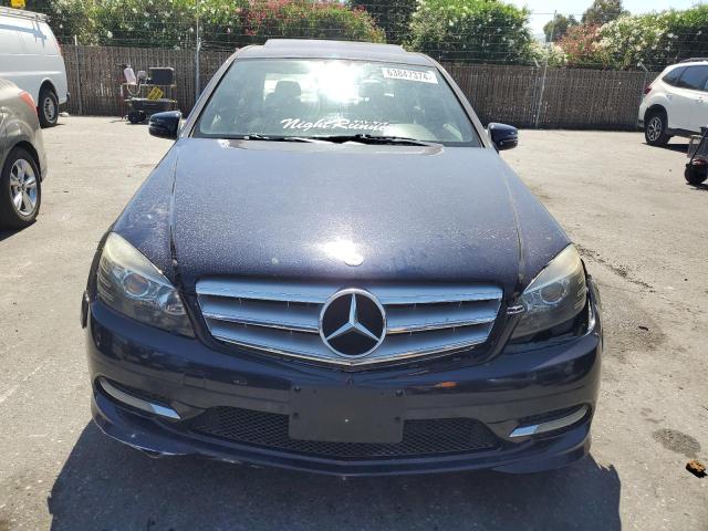 WDDGF5EB8BF632903 - 2011 MERCEDES-BENZ C 300 BLUE photo 5