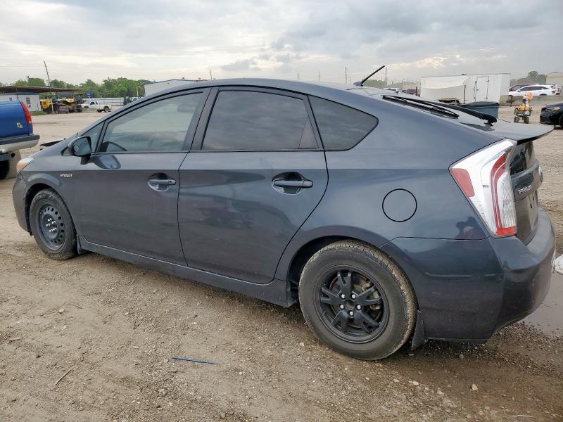 JTDKN3DU5D1630962 - 2013 TOYOTA PRIUS CHARCOAL photo 2