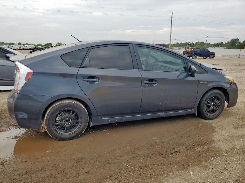 JTDKN3DU5D1630962 - 2013 TOYOTA PRIUS CHARCOAL photo 3