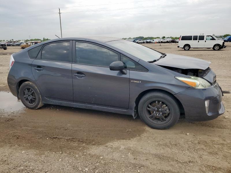 JTDKN3DU5D1630962 - 2013 TOYOTA PRIUS CHARCOAL photo 4