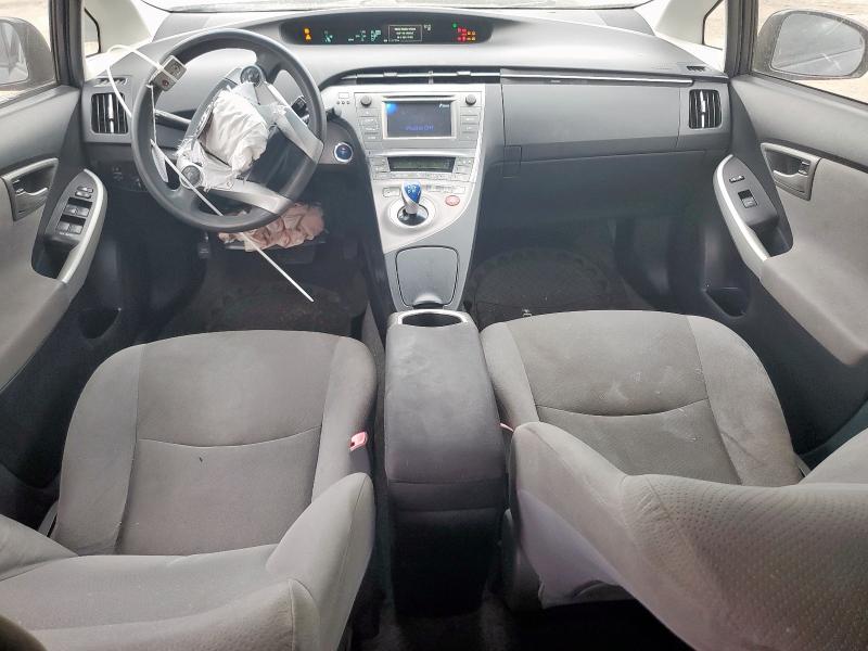JTDKN3DU5D1630962 - 2013 TOYOTA PRIUS CHARCOAL photo 8