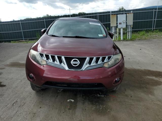 JN8AZ1MW1AW139989 - 2010 NISSAN MURANO S RED photo 5