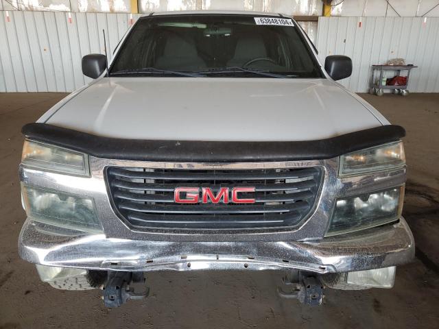 1GTDS136258159855 - 2005 GMC CANYON WHITE photo 5