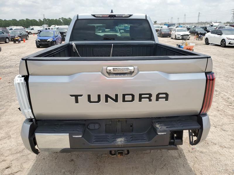 5TFMA5AB6PX026745 - 2023 TOYOTA TUNDRA CREWMAX PLATINUM GRAY photo 6