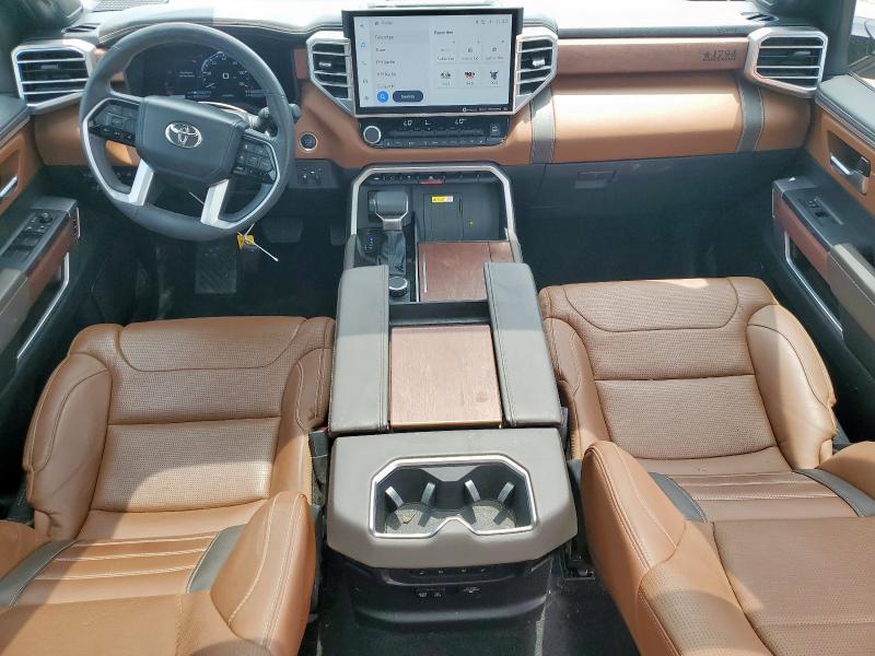 5TFMA5AB6PX026745 - 2023 TOYOTA TUNDRA CREWMAX PLATINUM GRAY photo 8