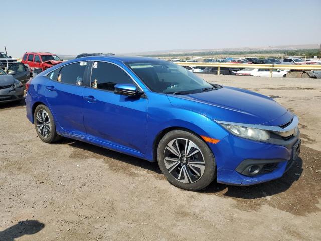 2HGFC1F37GH644644 - 2016 HONDA CIVIC EX BLUE photo 4