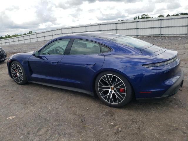 WP0AB2Y15LSA53781 - 2020 PORSCHE TAYCAN 4S BLUE photo 2