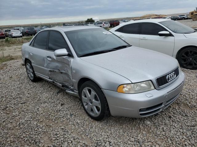 WAURD68D21A065365 - 2001 AUDI S4 2.7 QUATTRO SILVER photo 4