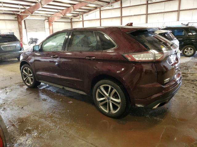 2FMPK4AP4JBC55001 - 2018 FORD EDGE SPORT MAROON photo 2