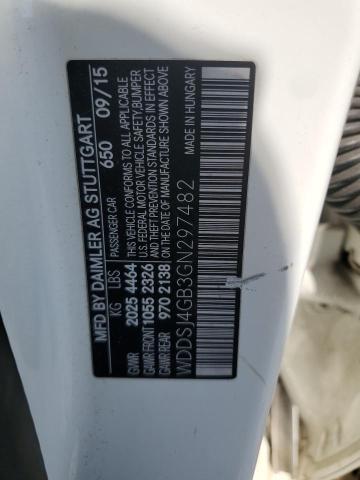 WDDSJ4GB3GN297482 - 2016 MERCEDES-BENZ CLA 250 4MATIC WHITE photo 12