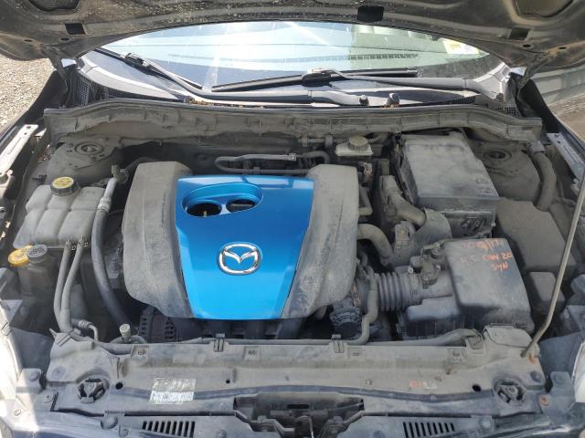 JM1BL1MP4D1742401 - 2013 MAZDA 3 I შავი ფოტო 12
