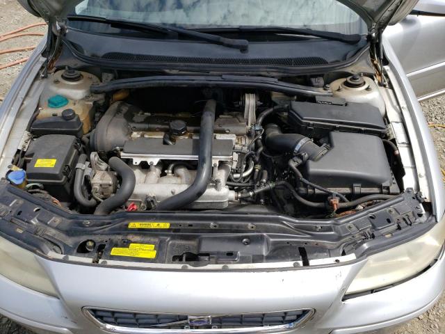 YV1RS592452441929 - 2005 VOLVO S60 2.5T SILVER photo 11
