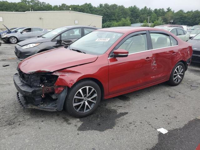 3VWDB7AJ9HM232341 - 2017 VOLKSWAGEN JETTA SE RED photo 1