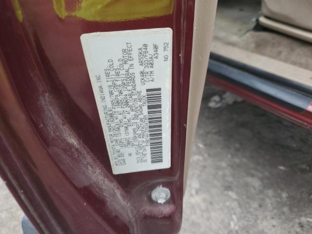 5TBBT44123S347365 - 2003 TOYOTA TUNDRA ACCESS CAB SR5 RED photo 12