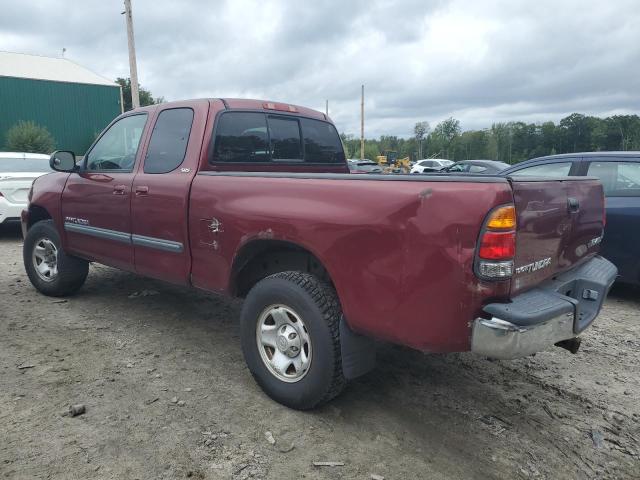 5TBBT44123S347365 - 2003 TOYOTA TUNDRA ACCESS CAB SR5 RED photo 2