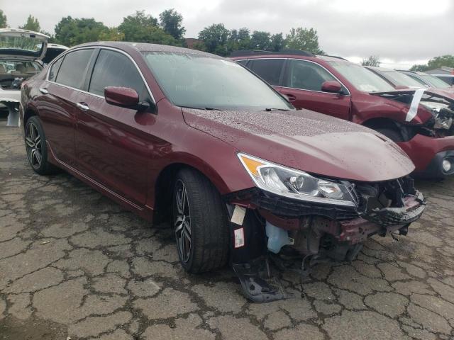 1HGCR2F52HA029718 - 2017 HONDA ACCORD SPORT 勃艮第红 照片 4