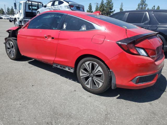 2HGFC3B33GH358534 - 2016 HONDA CIVIC EX RED photo 2