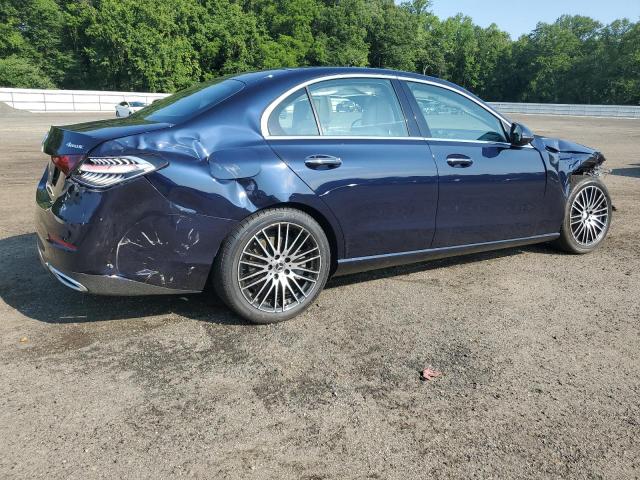 W1KAF4HB3NR063912 - 2022 MERCEDES-BENZ C 300 4MATIC BLUE photo 3