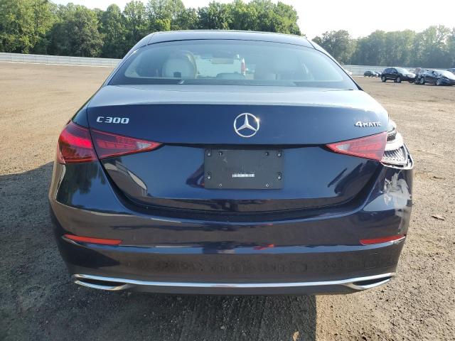 W1KAF4HB3NR063912 - 2022 MERCEDES-BENZ C 300 4MATIC BLUE photo 6