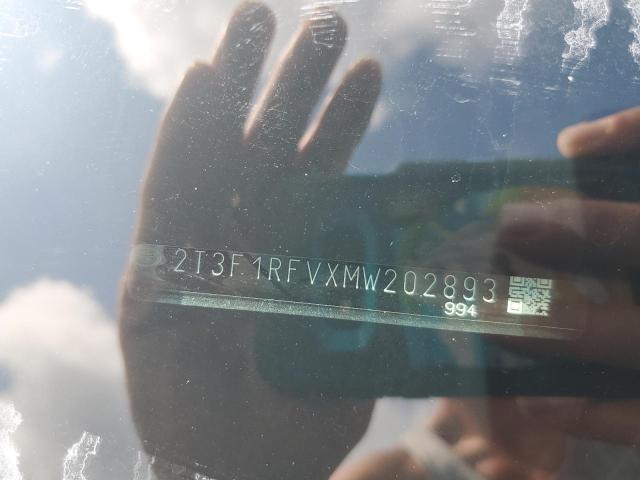 2T3F1RFVXMW202893 - 2021 TOYOTA RAV4 LE 灰色 照片 13