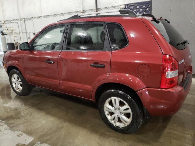 KM8JM12B89U128338 - 2009 HYUNDAI TUCSON GLS MAROON photo 2