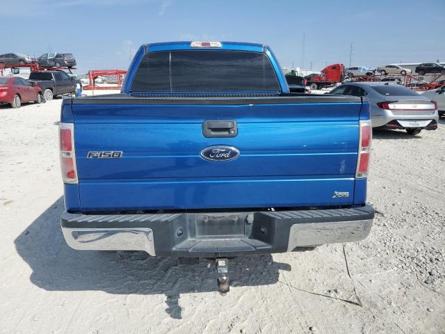 1FTFW1CV6AKE09101 - 2010 FORD F150 SUPERCREW BLUE photo 6