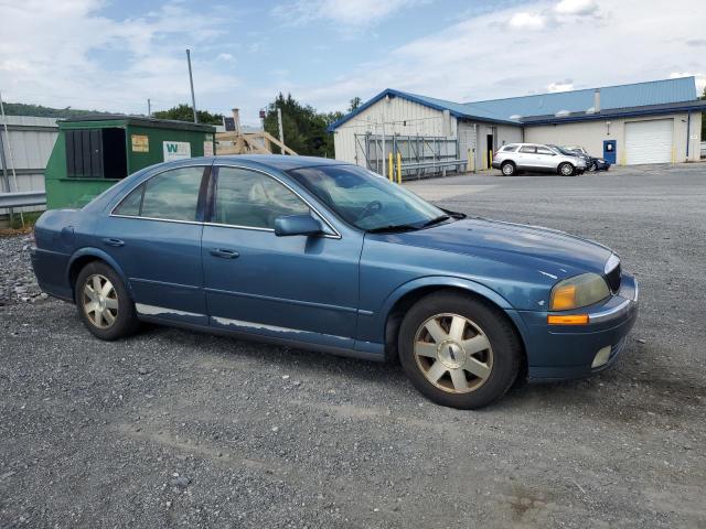 1LNHM86S82Y695519 - 2002 LINCOLN LS 蓝色 照片 4