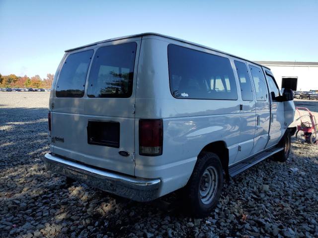 1FMNE11L97DA19876 - 2007 FORD ECONOLINE E150 WAGON WHITE photo 4