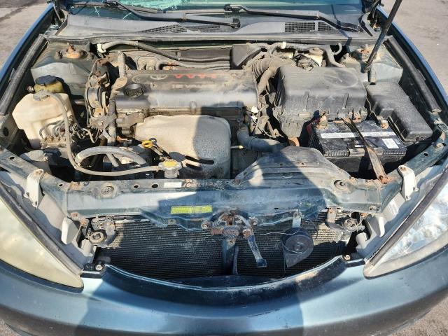 4T1BE32K34U277326 - 2004 TOYOTA CAMRY LE GREEN photo 11