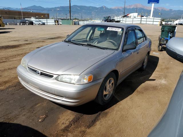 1NXBR18E9XZ274140 - 1999 TOYOTA COROLLA VE SILVER photo 1