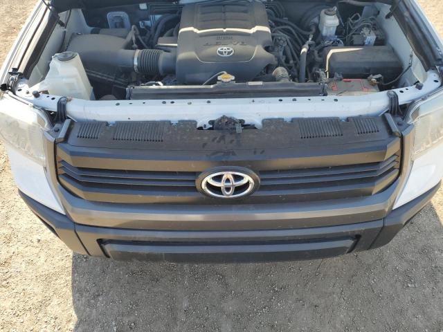 5TFRM5F14EX070589 - 2014 TOYOTA TUNDRA DOUBLE CAB SR/SR5 WHITE photo 11