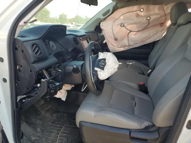 5TFRM5F14EX070589 - 2014 TOYOTA TUNDRA DOUBLE CAB SR/SR5 WHITE photo 7