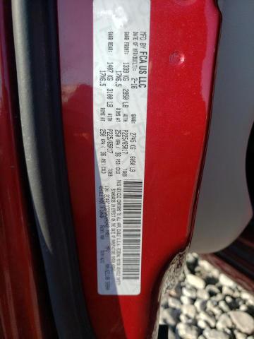 2C4RC1CG7GR304942 - 2016 CHRYSLER TOWN & COU TOURING L RED photo 14